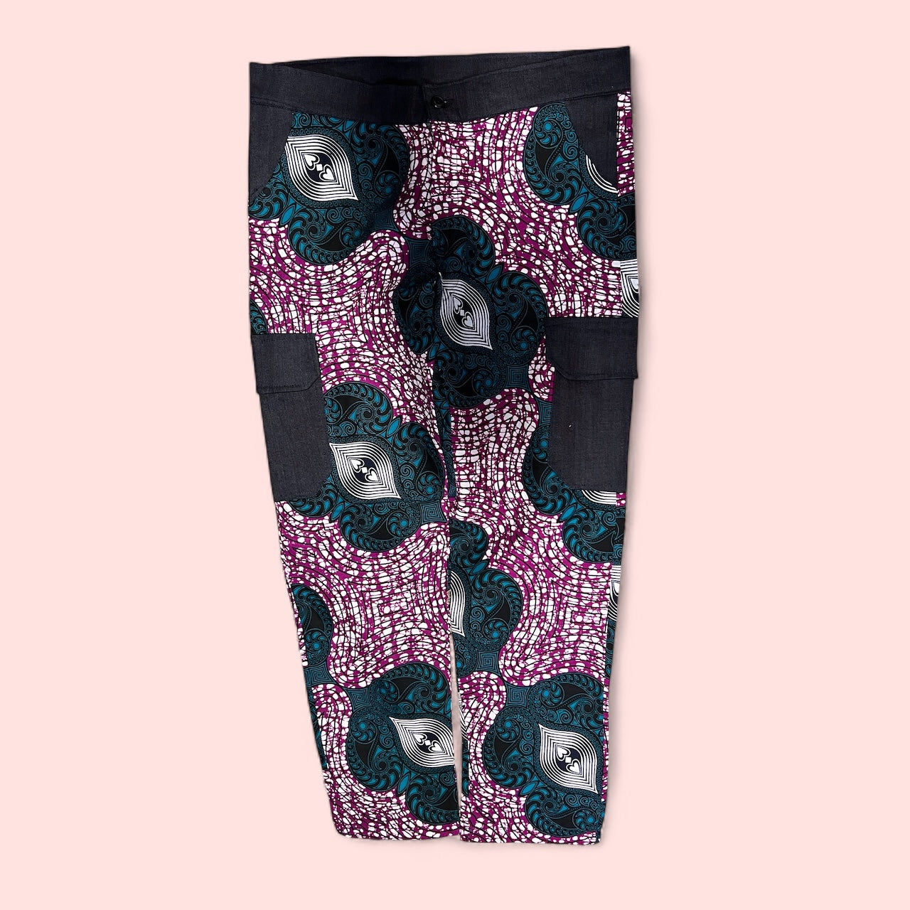 Purple Eyeish African Pant