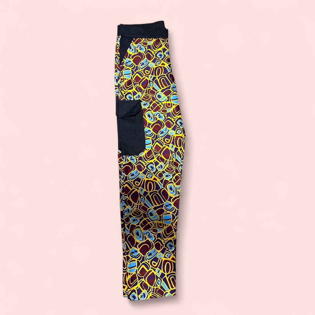 Line-Mix African Pant