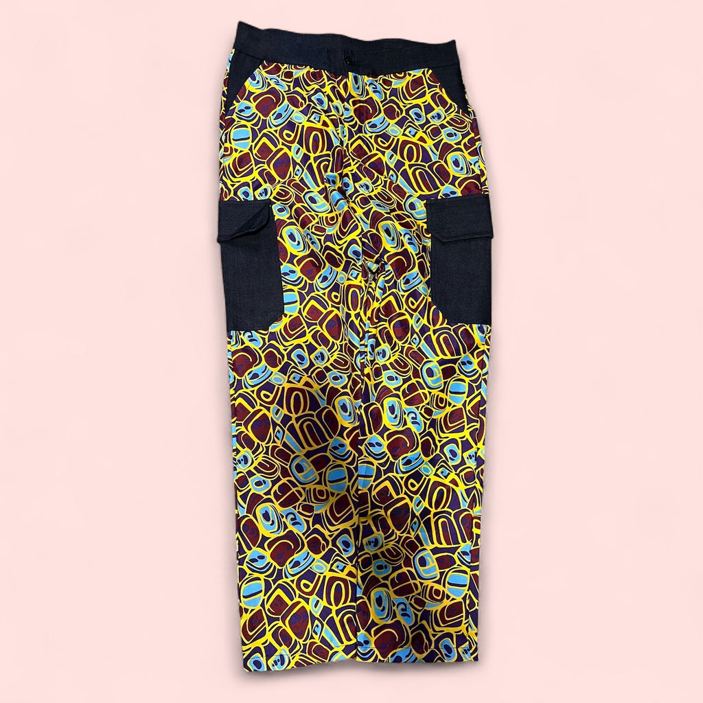 Line-Mix African Pant