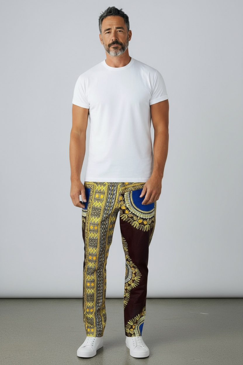 Kente Style African Pant