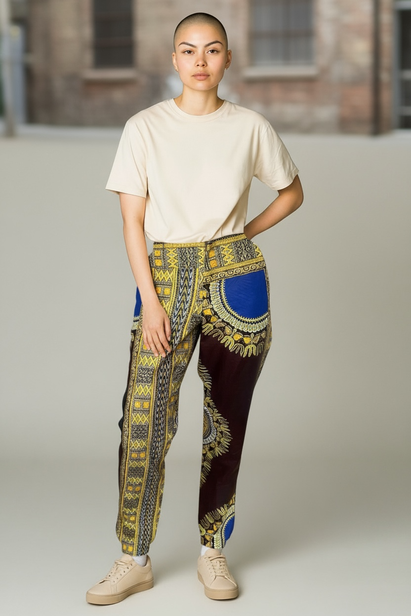Kente Style African Pant