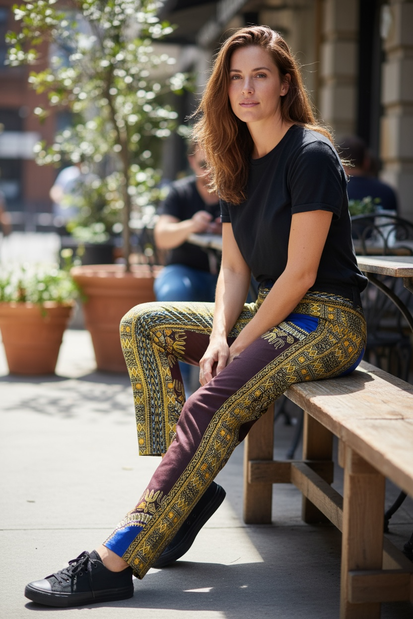Kente Style African Pant