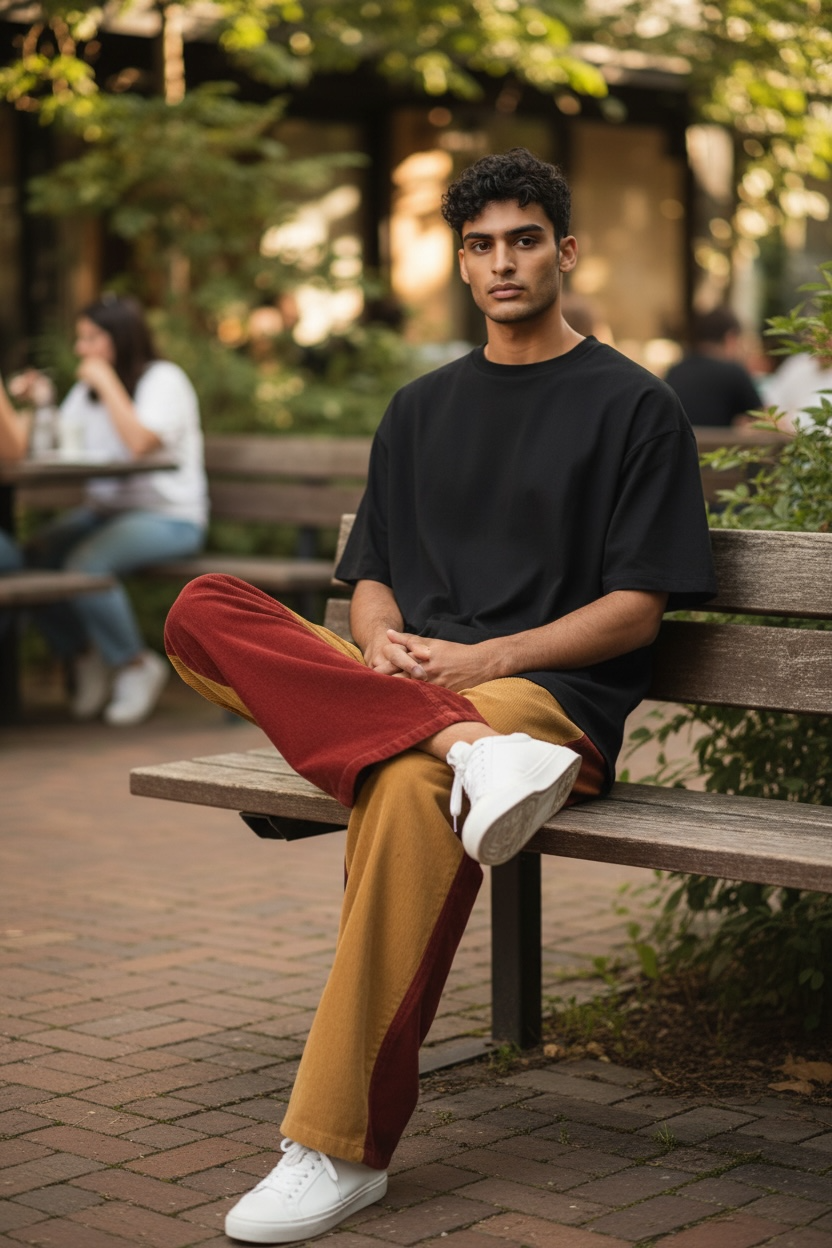 Corduroy Baggy Pant