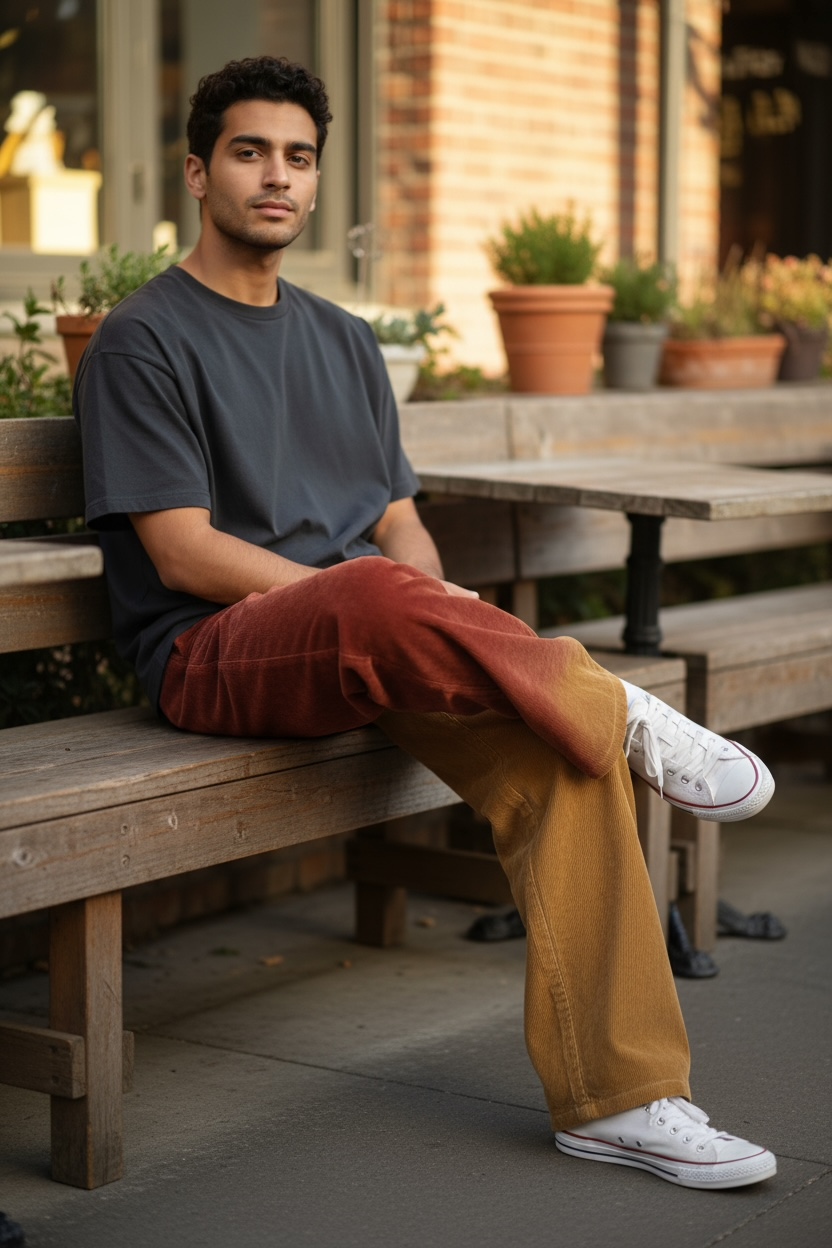 Corduroy Baggy Pant