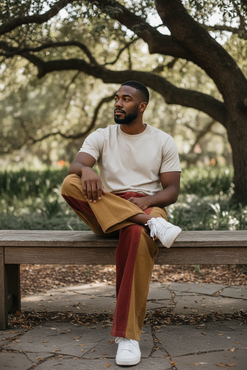 Corduroy Baggy Pant