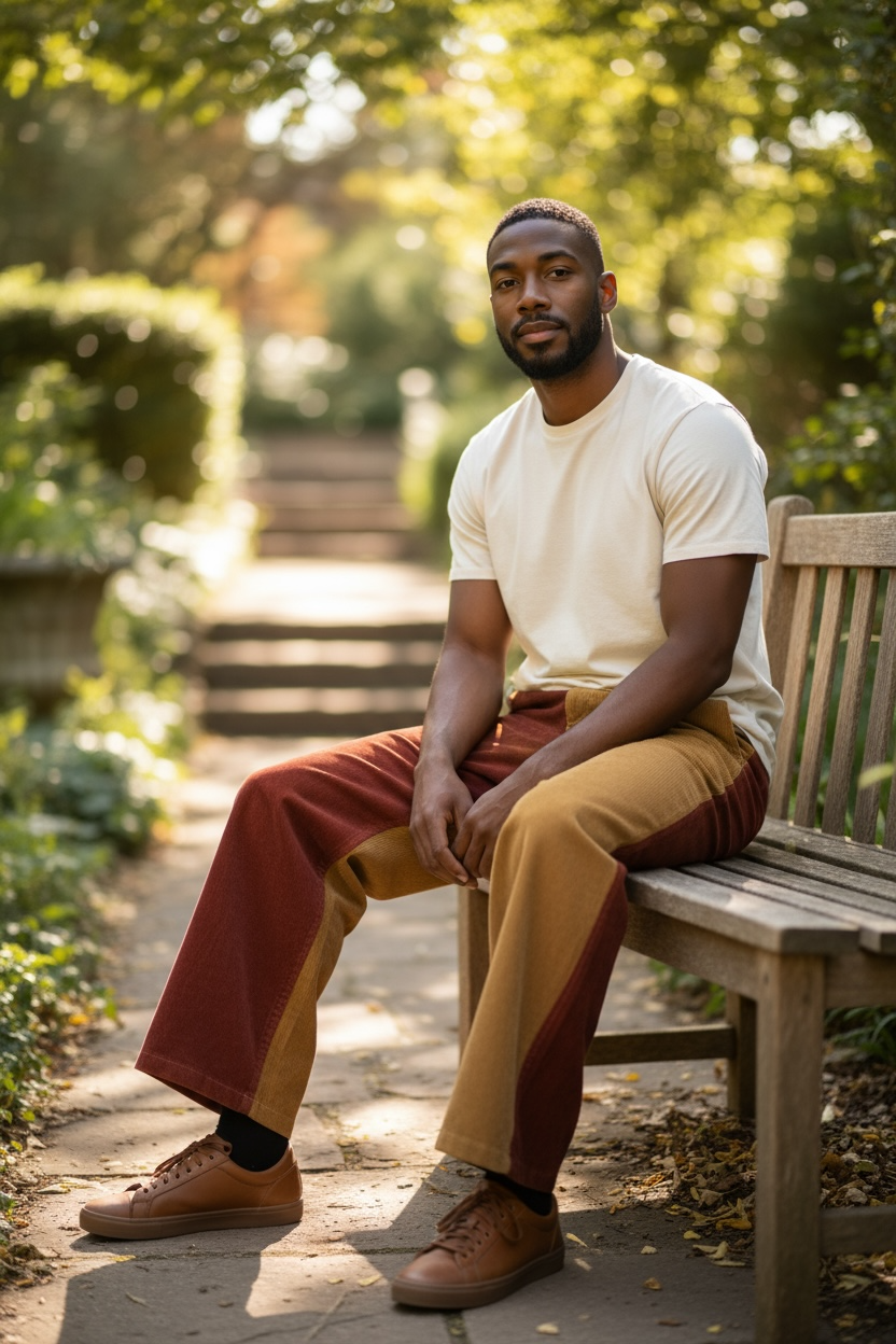 Corduroy Baggy Pant