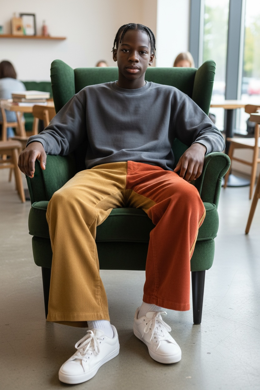 Baggy Corduroy  Pant